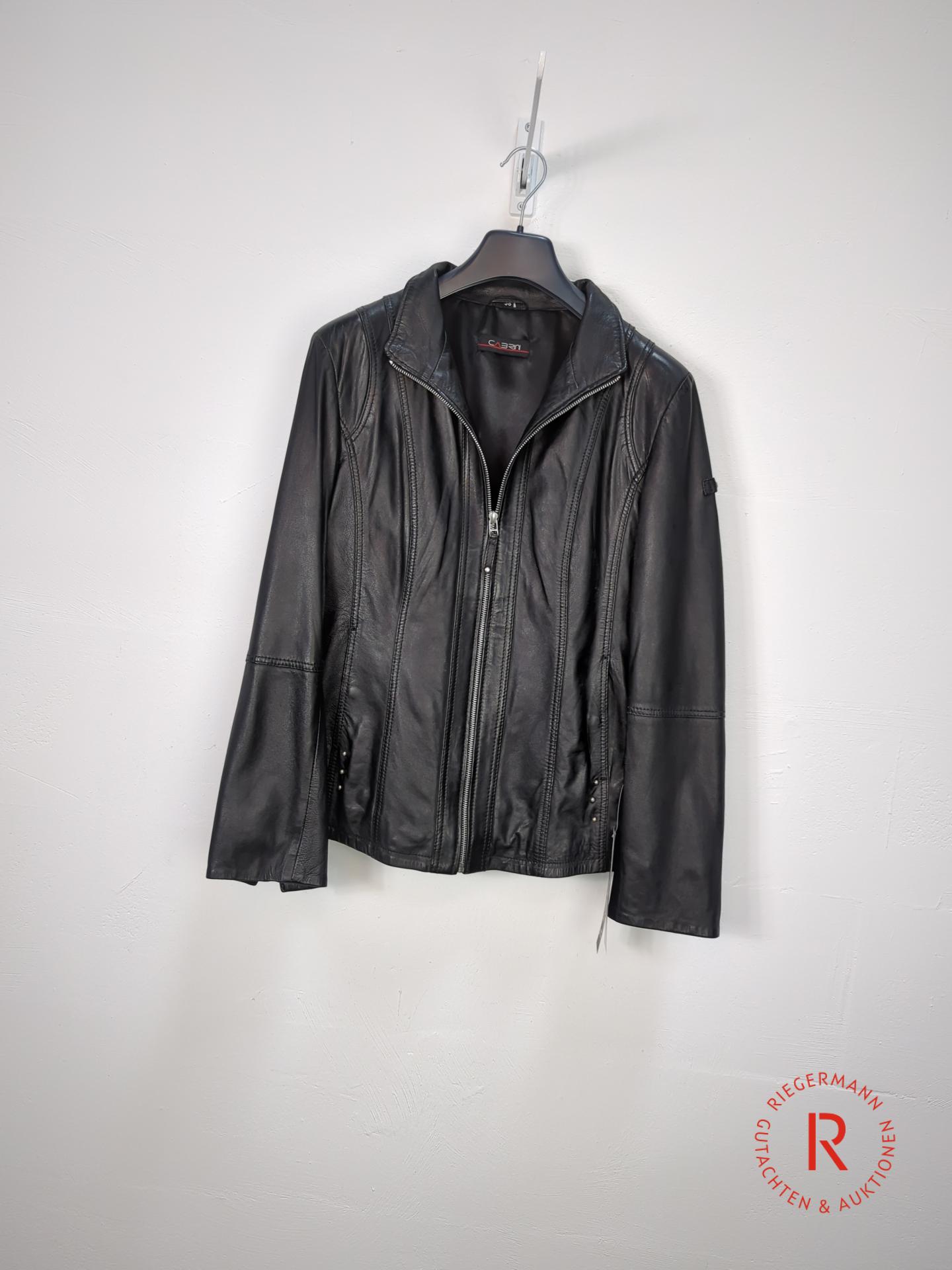 DAMEN LEDERJACKE GRÖSSE 38